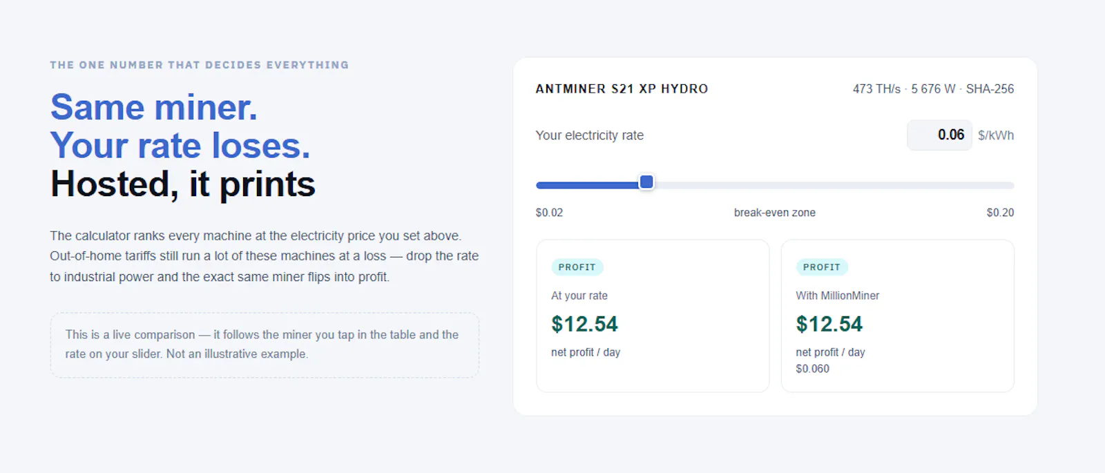 ASIC Mining Profitability Calculator screenshot 5