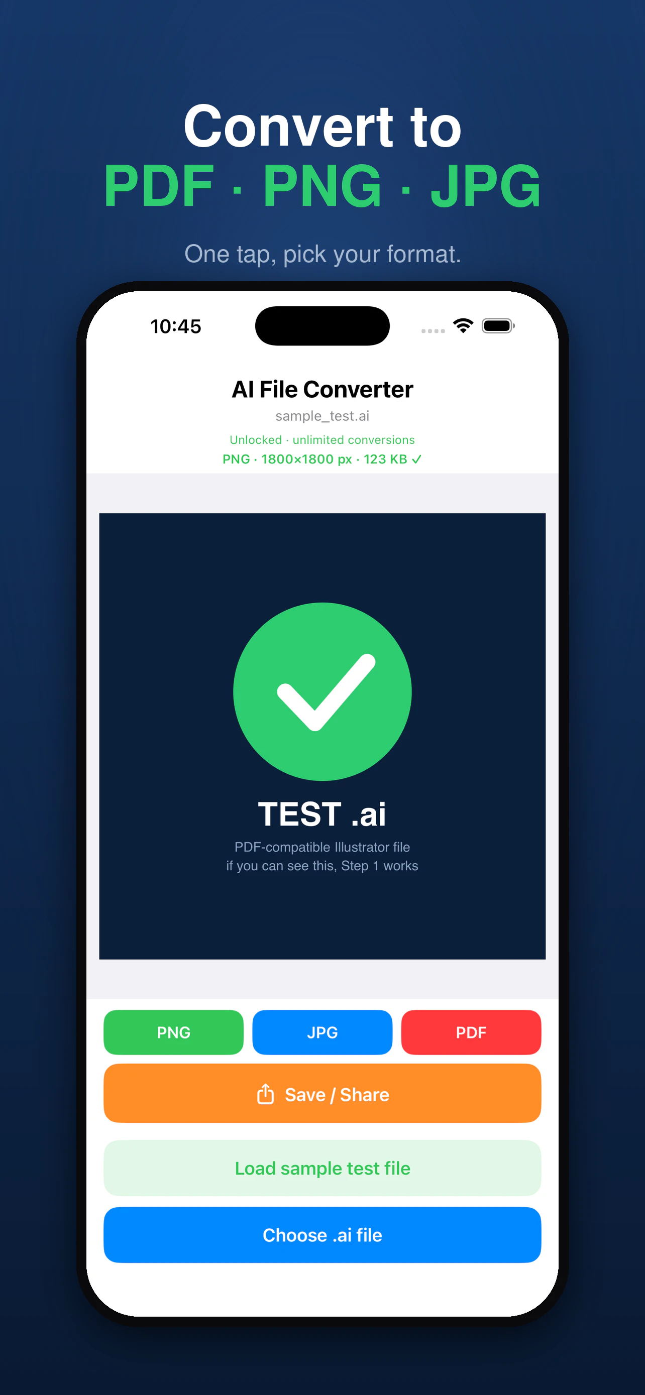 AI File Converter 截图 4