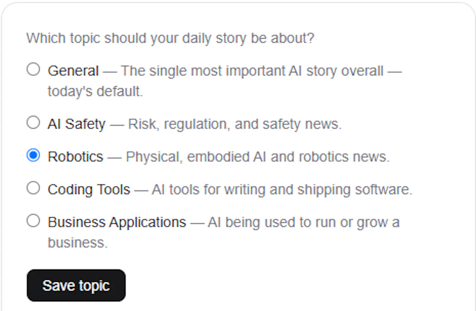 Daily AI Pulse screenshot 2