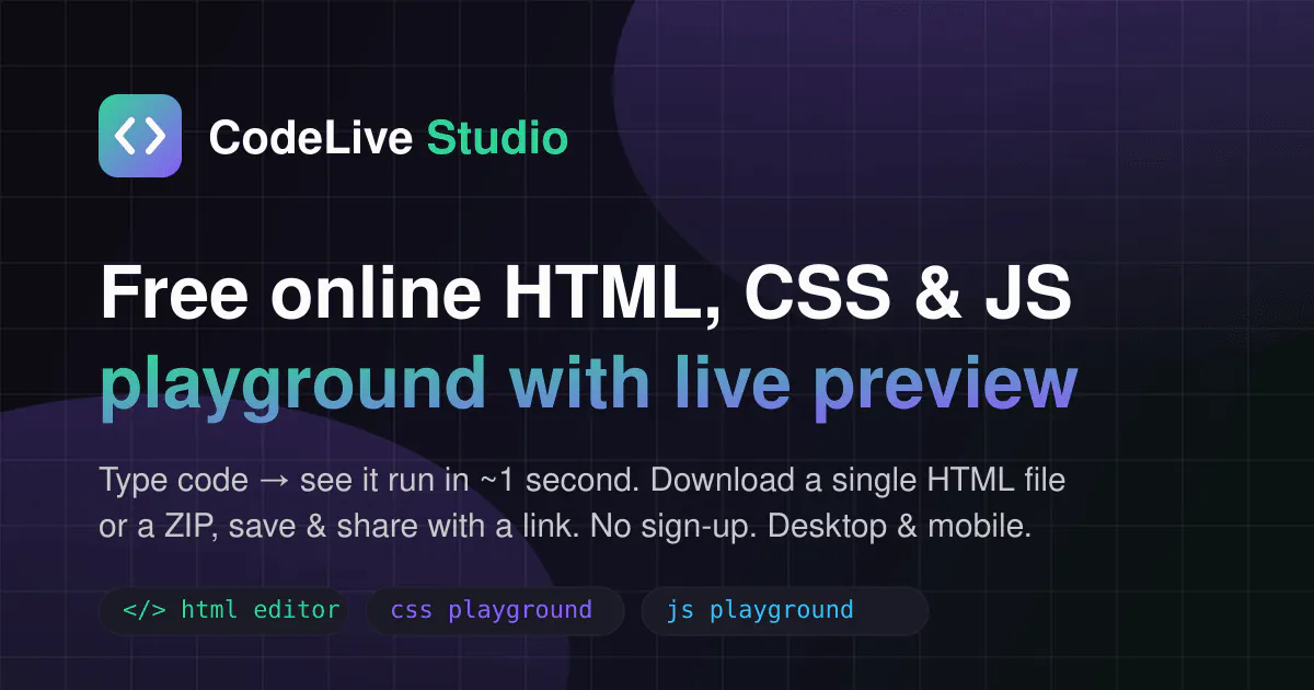 CodeLive Studio gallery image