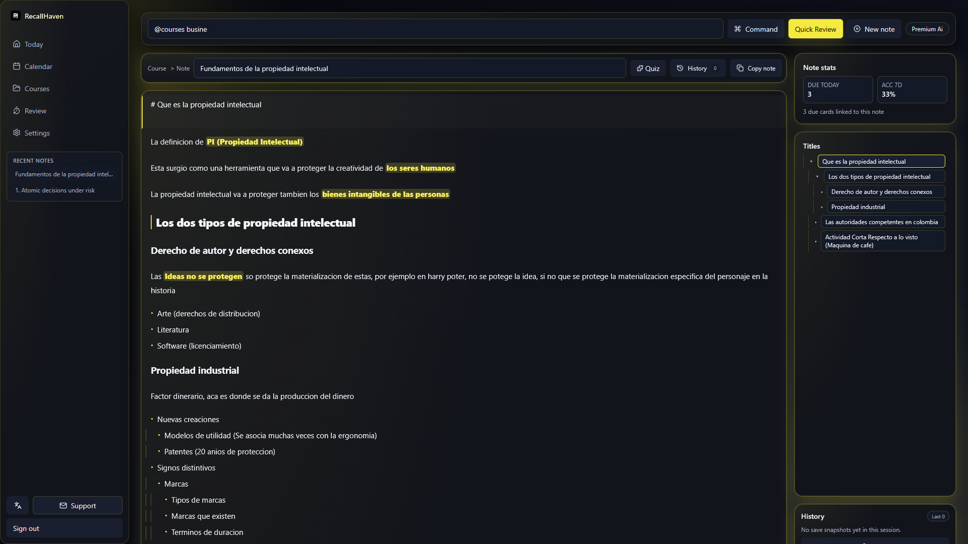 RecallHaven - Screenshot 5 showing product features and functionality