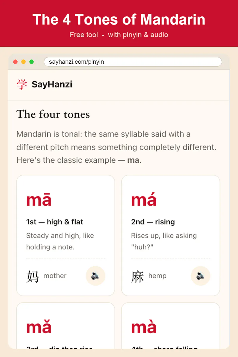 SayHanzi screenshot 3