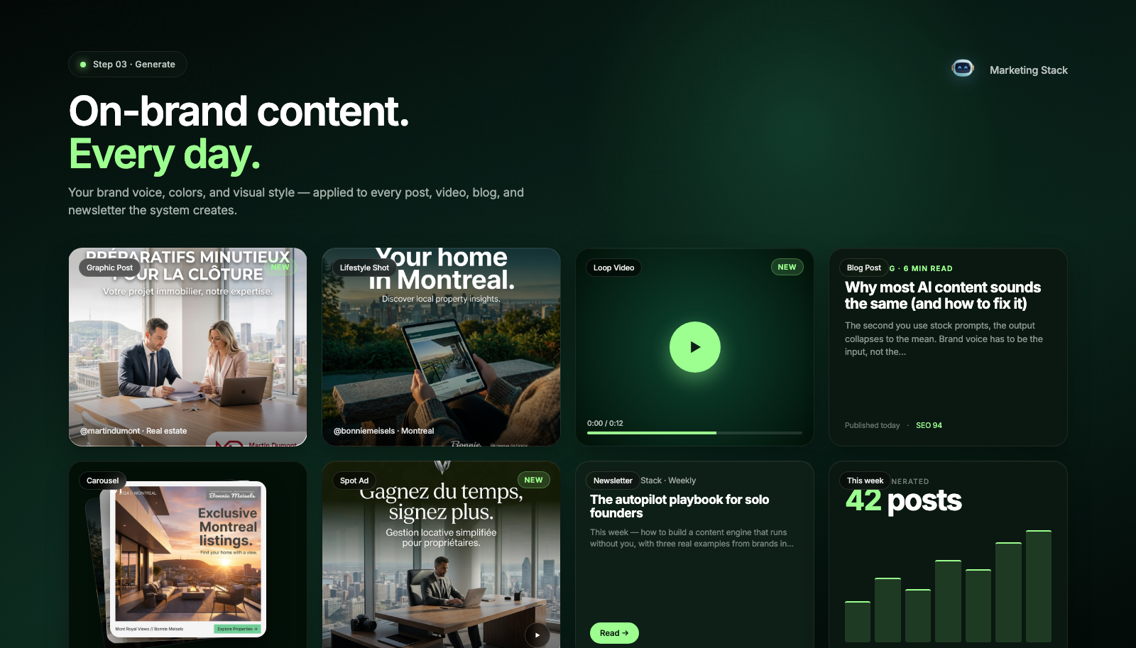 Marketing Stack gallery image