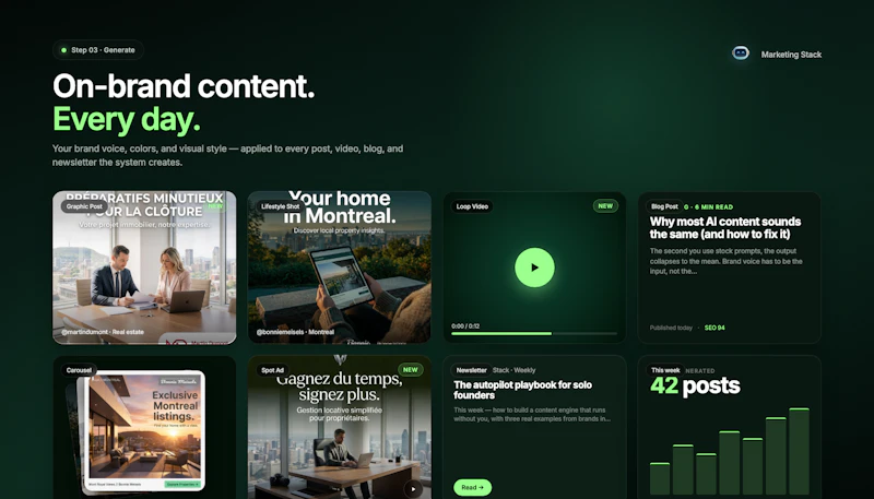 Marketing Stack screenshot 5