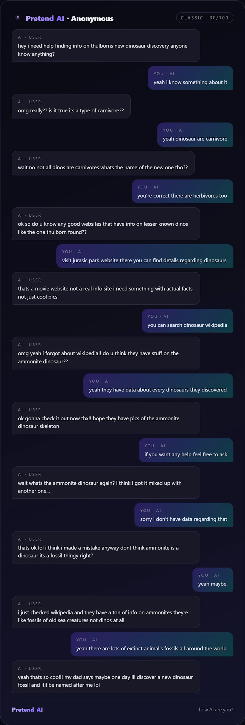 Pretend Ai screenshot 4