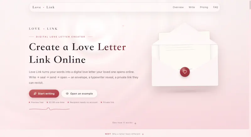 Love Link screenshot 1