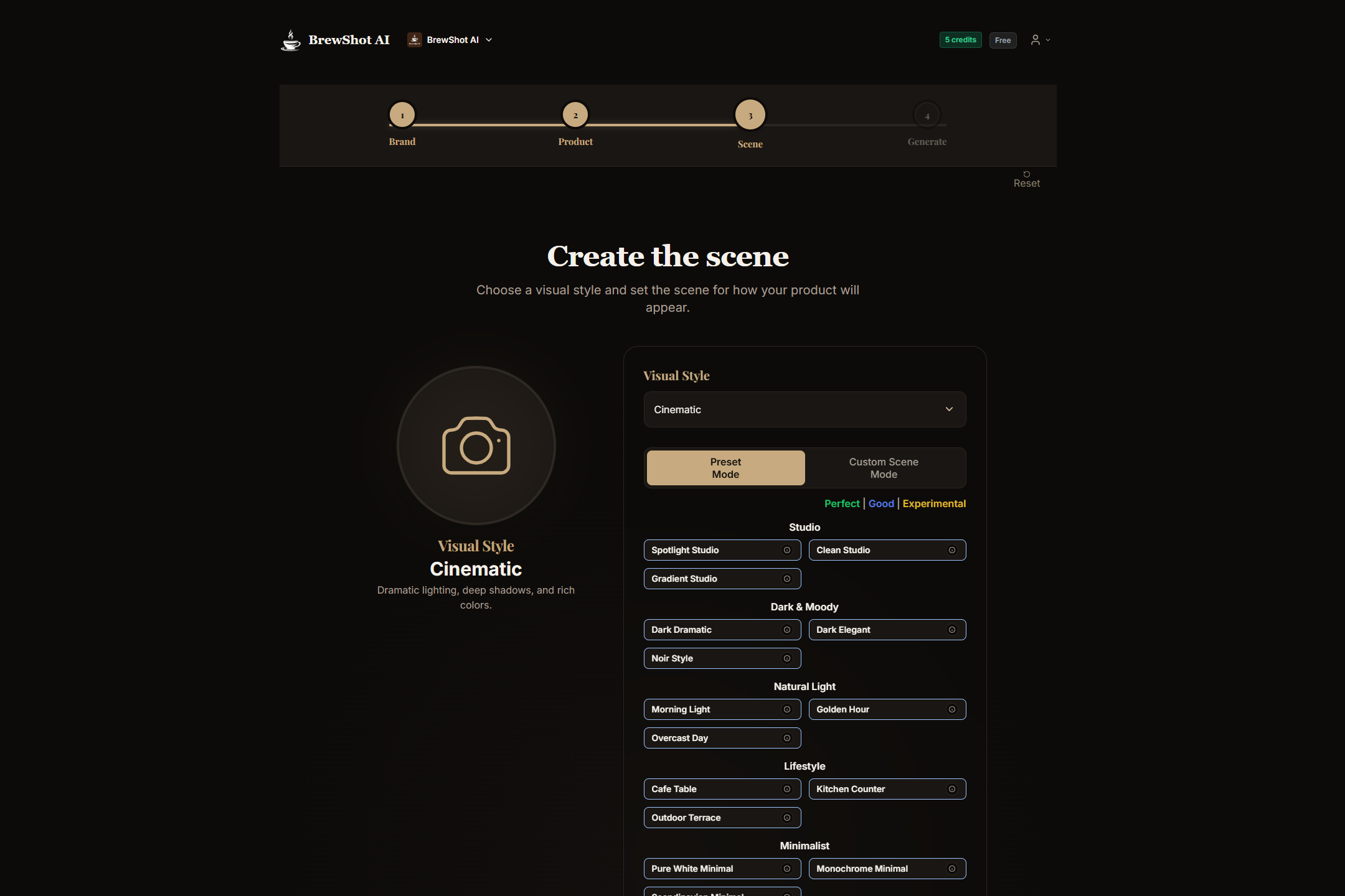 BrewShot AI - Screenshot 3 showing product features and functionality