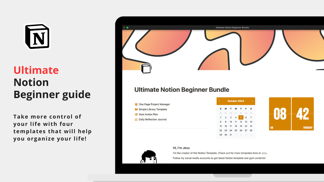 The Ultimate Notion Beginner Bundle media 1
