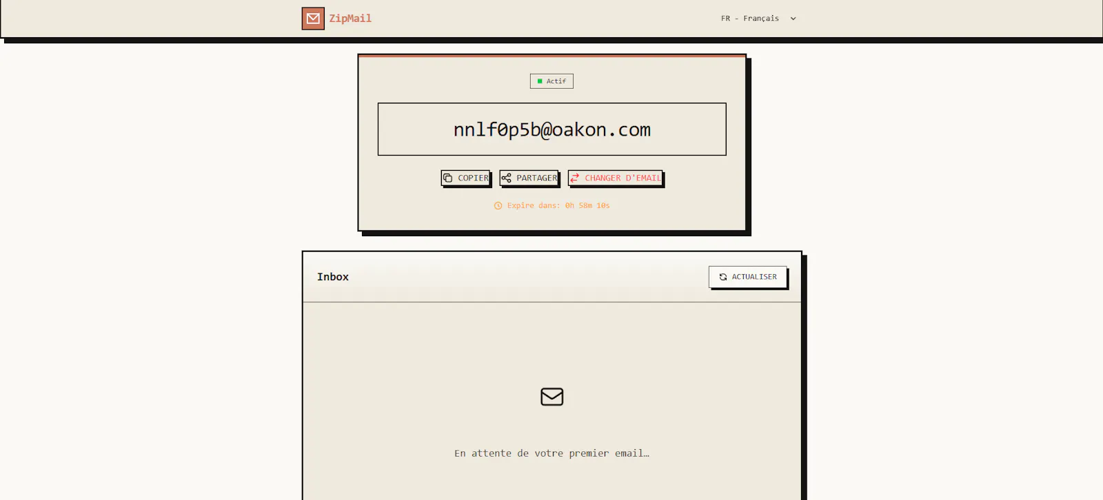 ZipMail screenshot 2