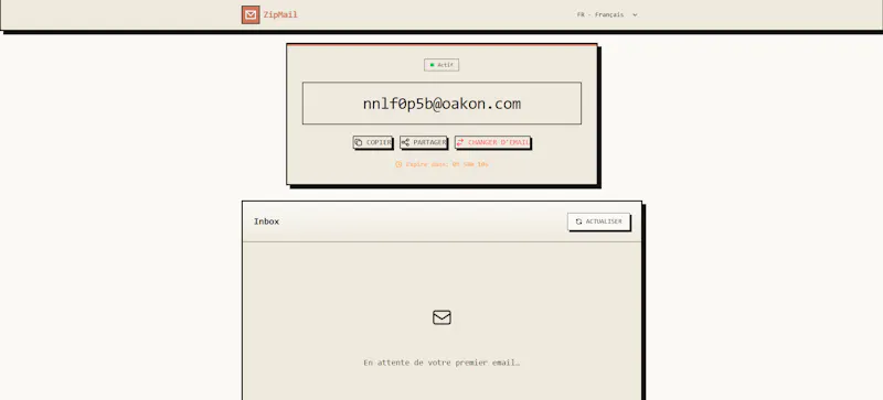 ZipMail screenshot 2