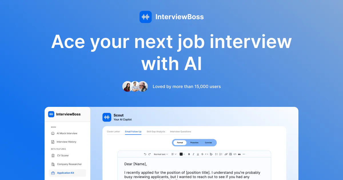 InterviewBoss - Scout AI
