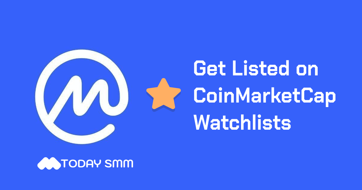 Coinmarketcap Watchlist Hizmeti - Coinmarketcap Watchlist takipçileri satın alın medya 1