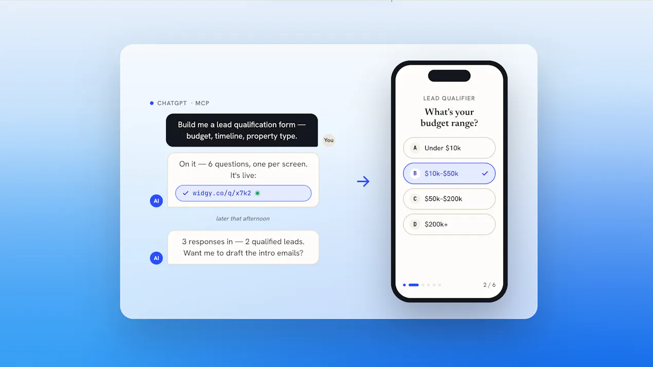 Widgy product