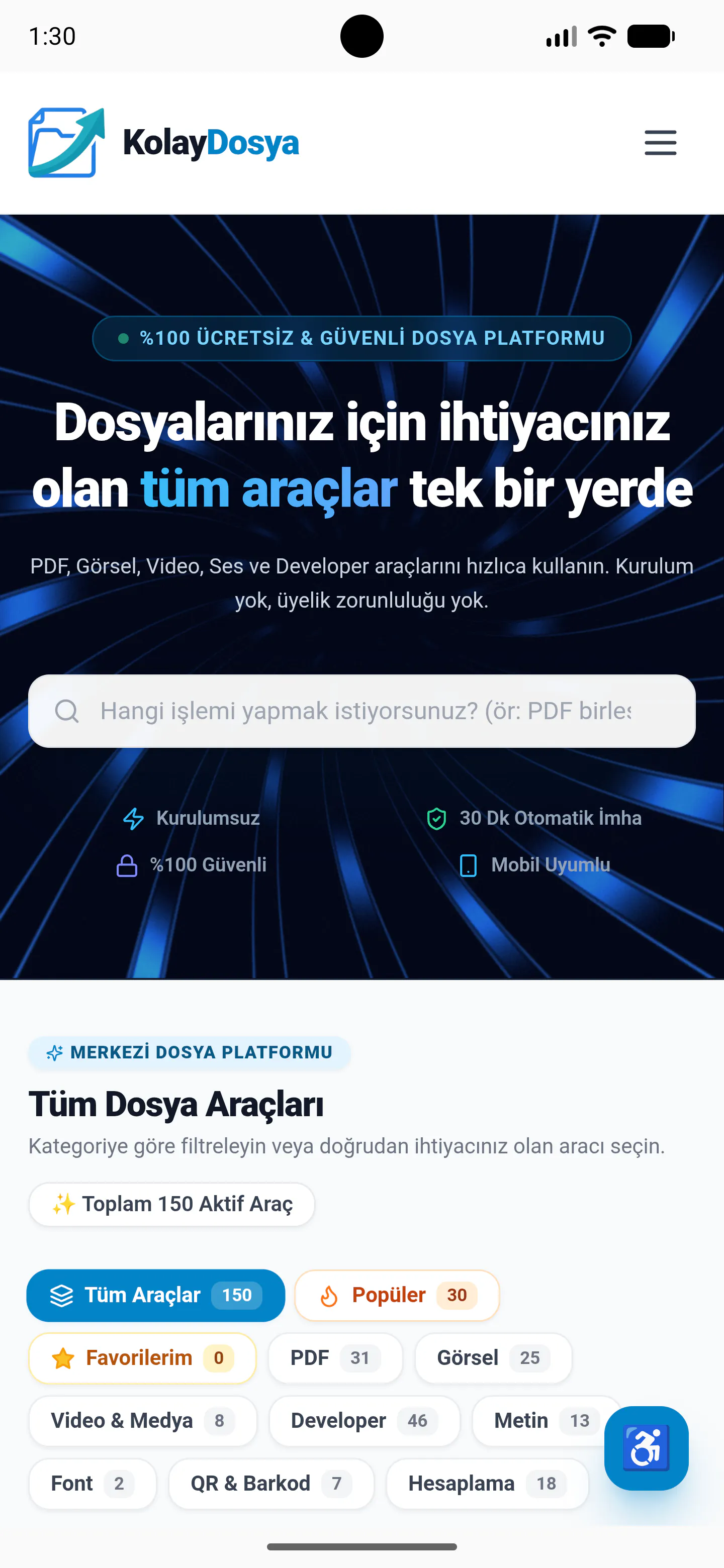 KolayDosya.com screenshot