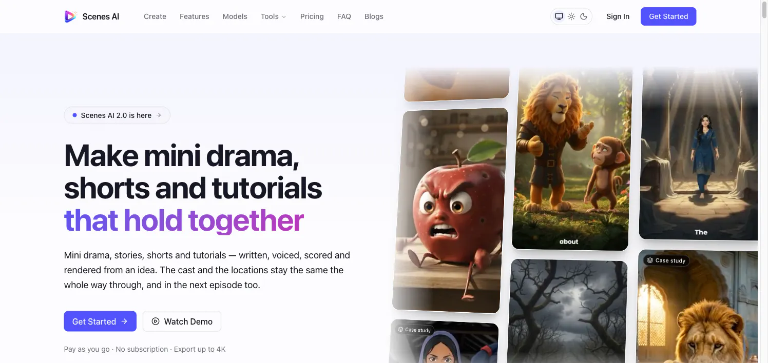 Scenes AI gallery image