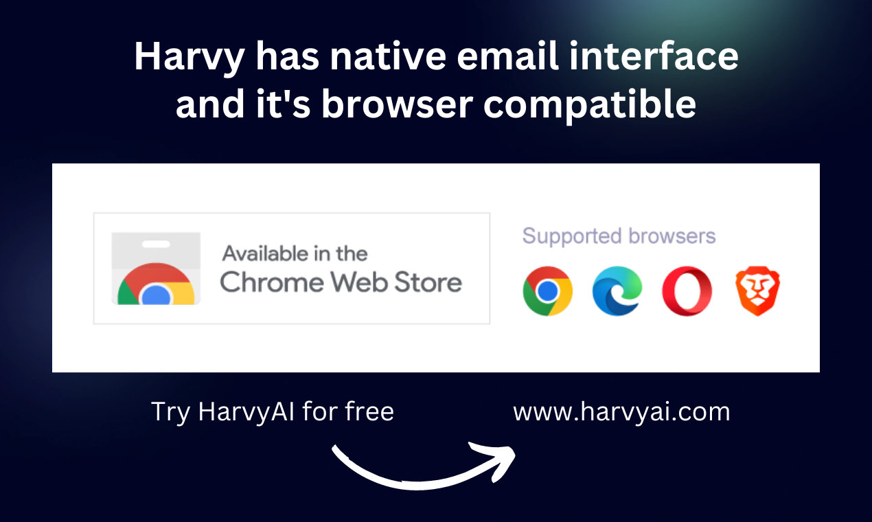 HarvyAI - Professional Email Assistant gallery image