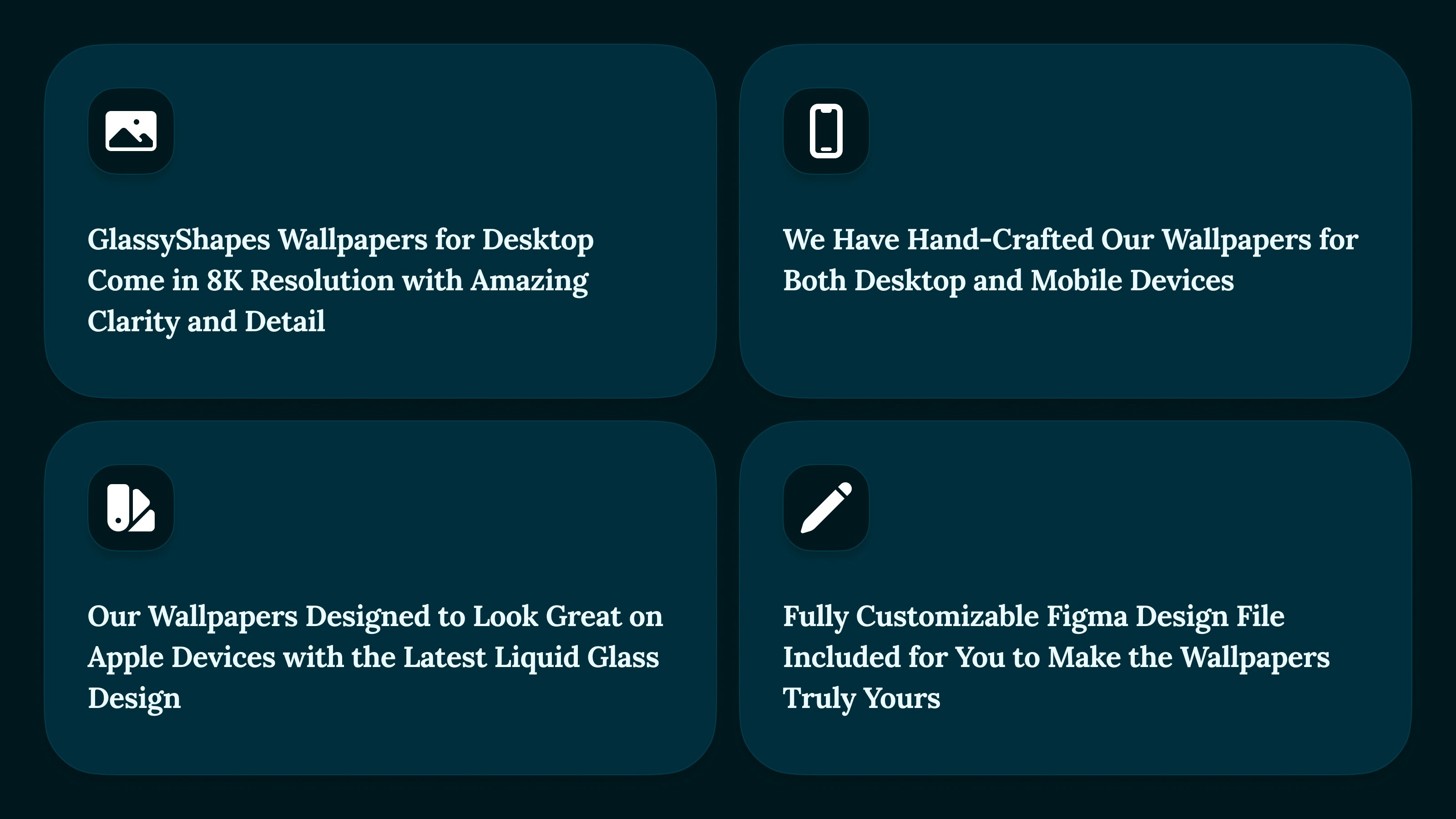 GlassyShapes gallery image