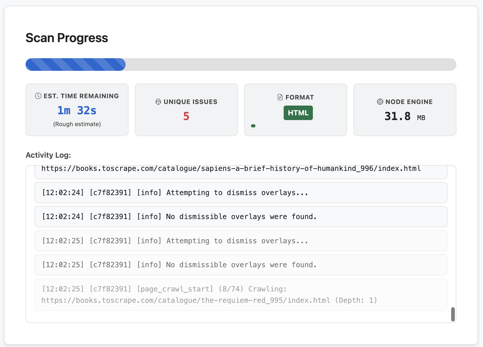Accessibility Scanner - Screenshot 3 showing product features and functionality