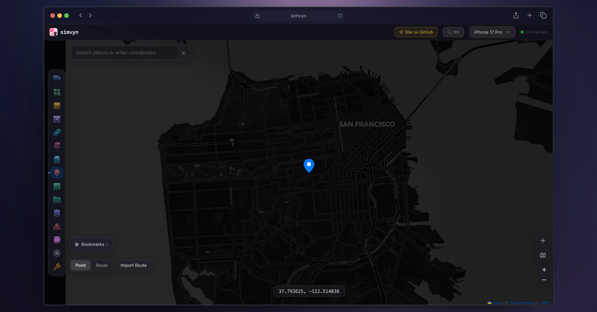 simvyn - Screenshot 3 showing product features and functionality