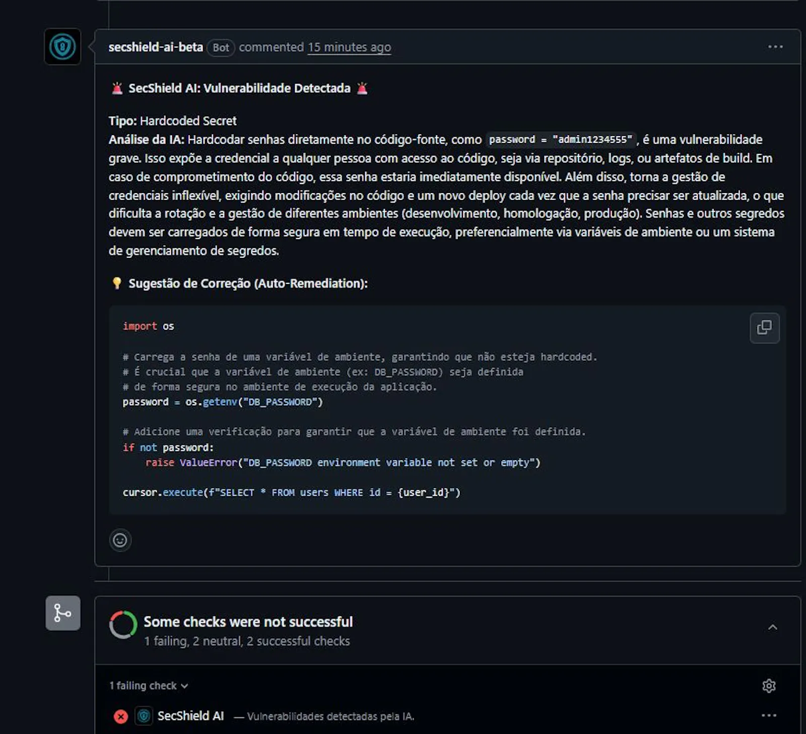 SecShield AI screenshot 2