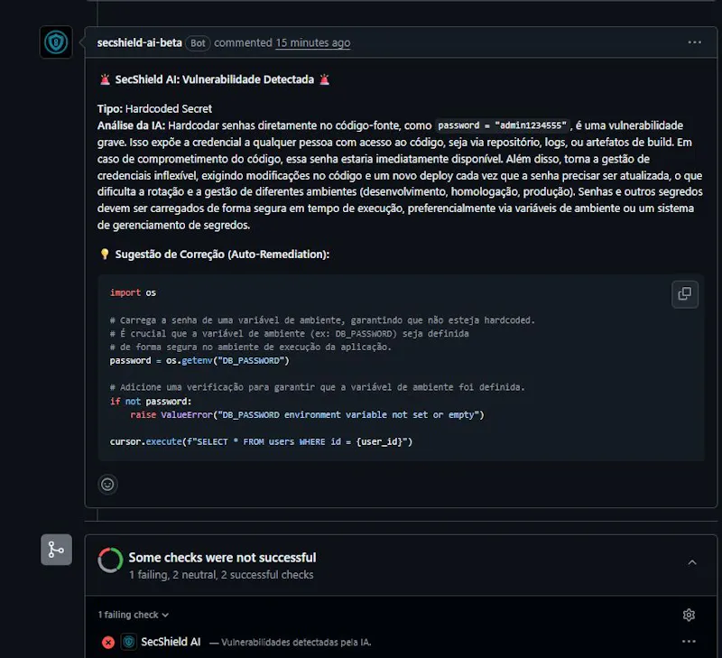 SecShield AI screenshot 2