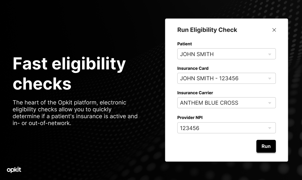 Opkit - Health insurance verification platform for telehealth media 3