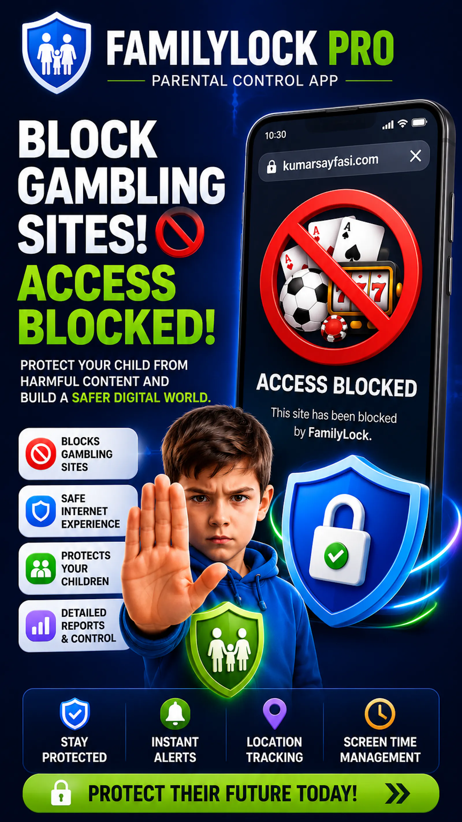 FamilyLock Parental Control screenshot 1