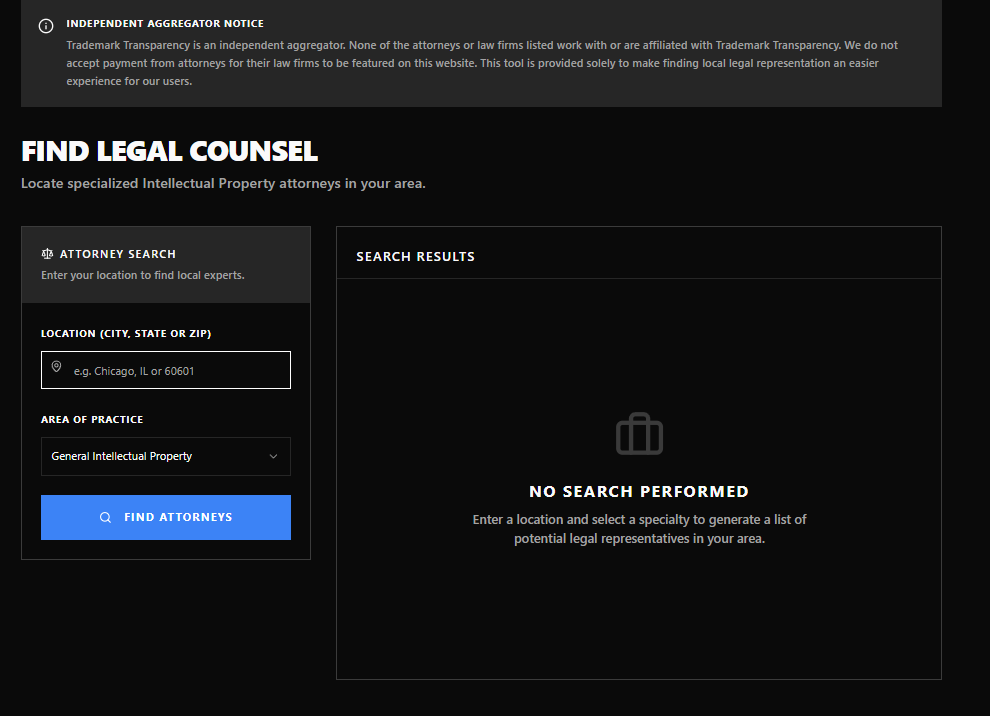Trademark Transparency gallery image