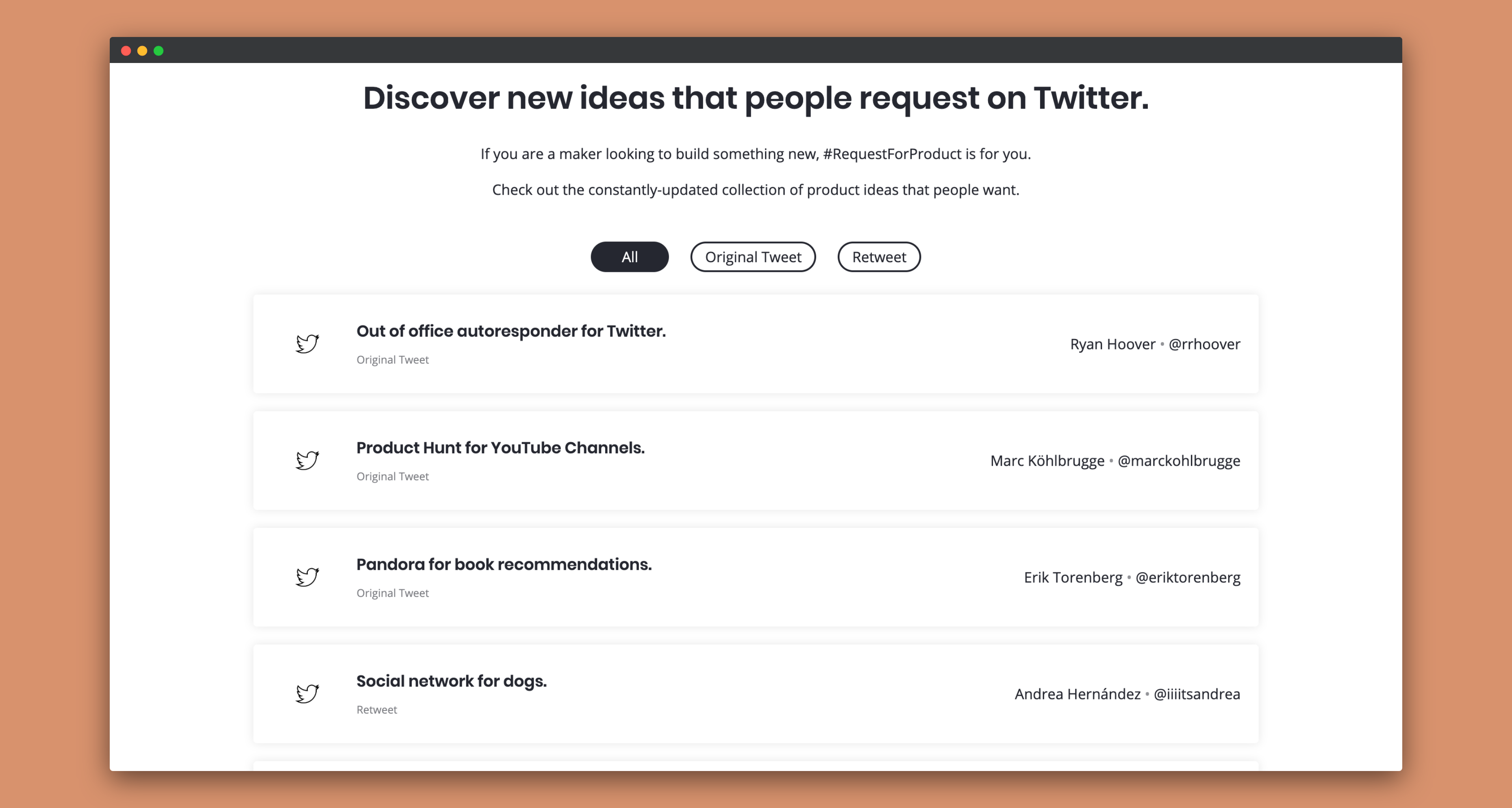#RequestForProduct Image