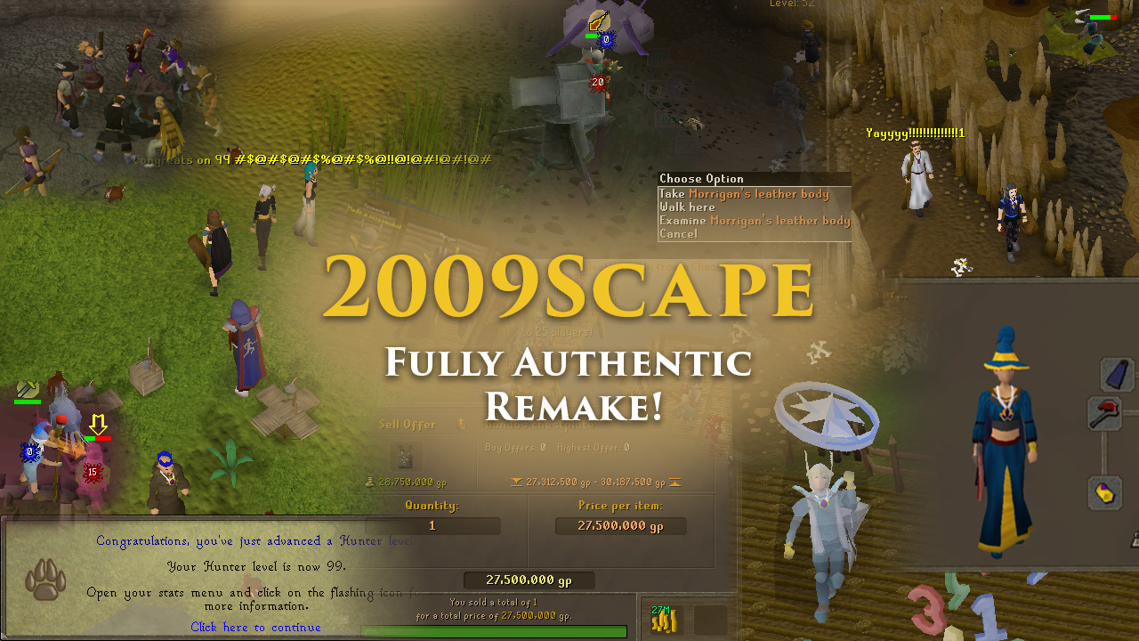 2009Scape - 오픈 소스 Runescape 리메이크 미디어 1