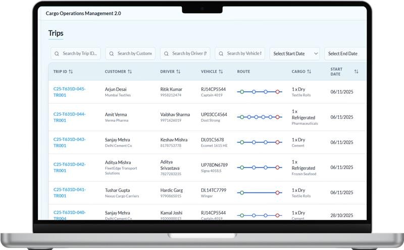 Cargo Operations Management System - Screenshot 3 preview