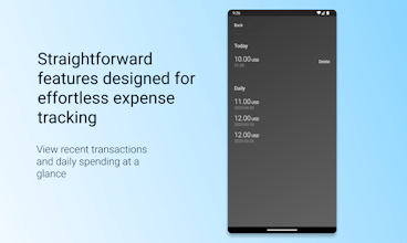 Easy expense manager (Android App) gallery image
