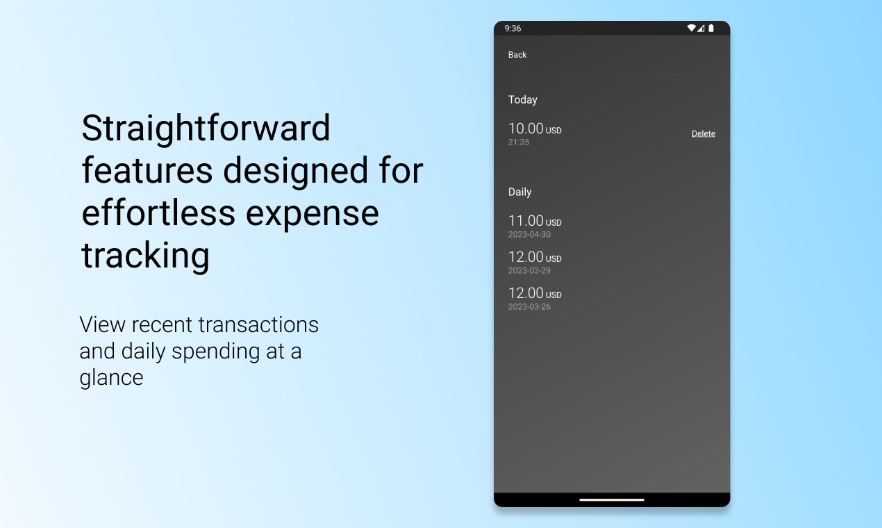 쉬운 비용 관리자 (Android 앱) - 예산이 포함 된 Easy Money Expense Manager 및 예산 앱 미디어 2