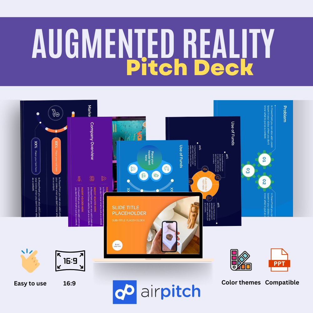 Augmented Reality Pitch Deck Template