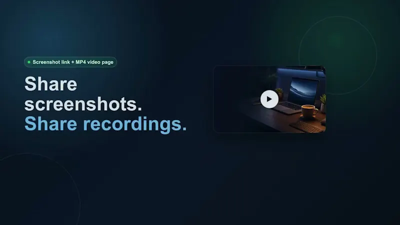 QwikCapture: Screenshot, Record & Share screenshot 1 (video preview)