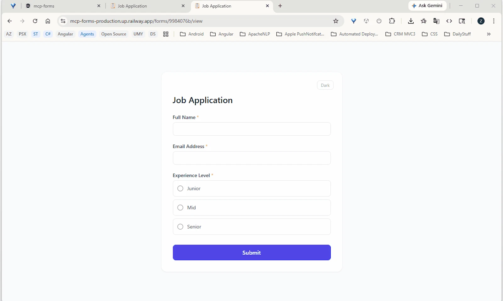 MCP Forms screenshot 3