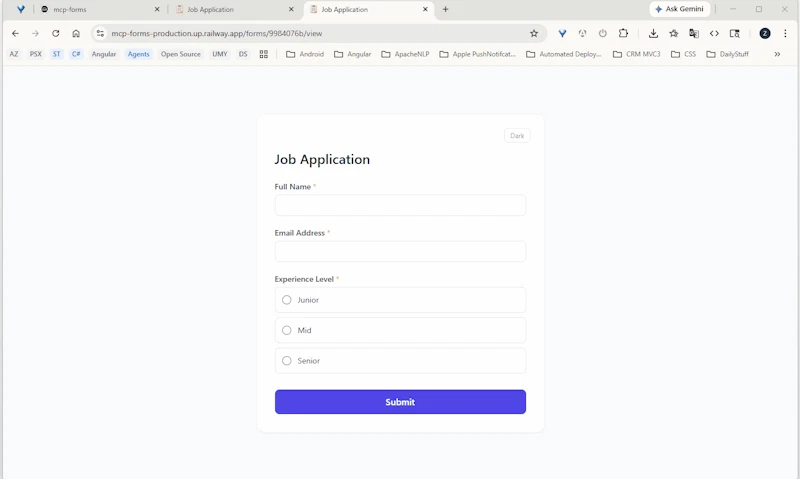 MCP Forms screenshot 3
