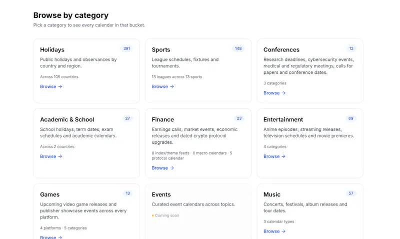 Smart Calendar Feeds screenshot 3
