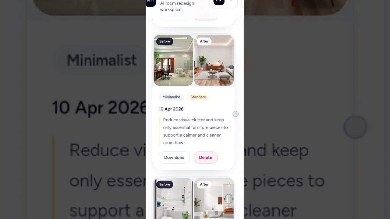 MyHomeStylerAI gallery image