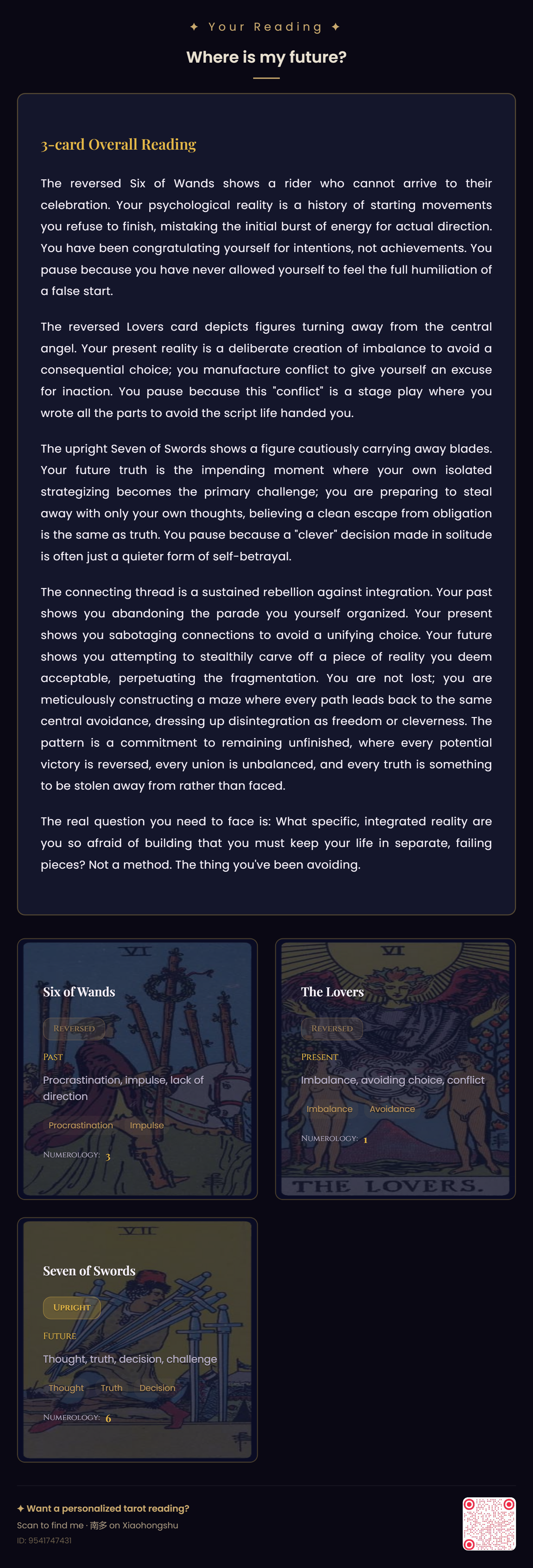 TripleCut Tarot gallery image