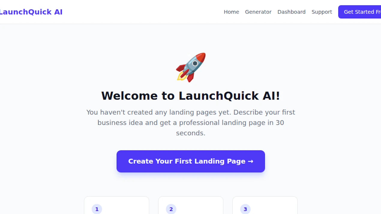 Launchquick.ai product