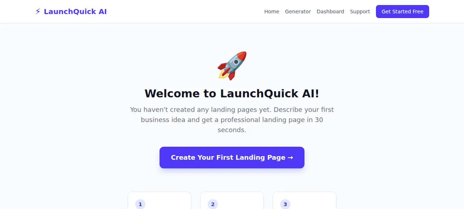 Launchquick.ai screenshot 1