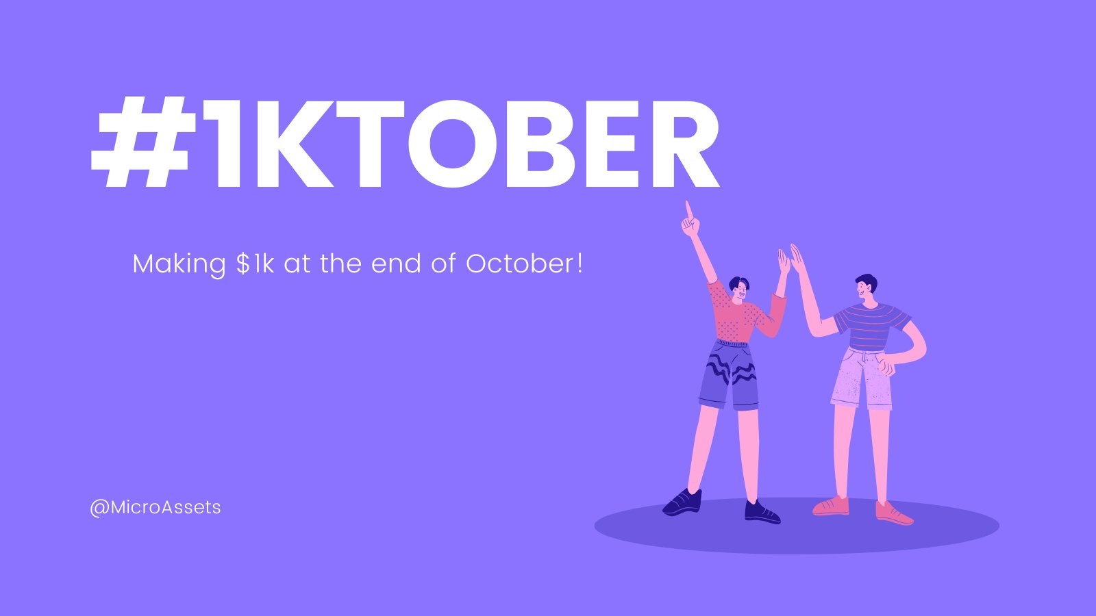 1Kenter 🗓️ - Machen Sie bis Ende Oktober $ 1K Medien 2
