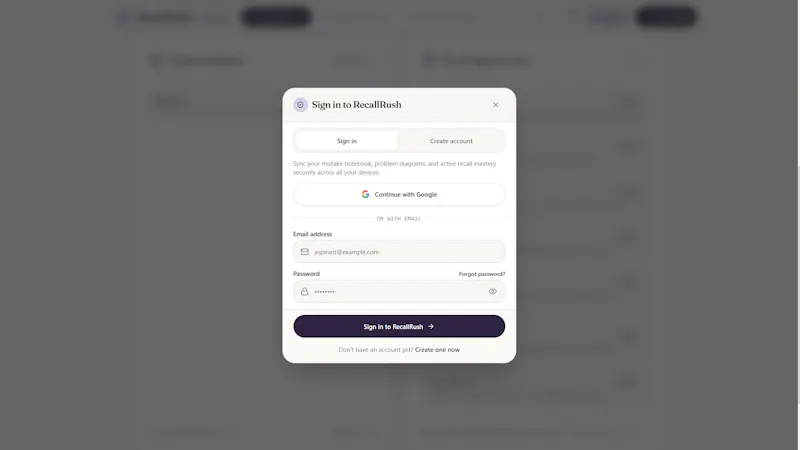 RecallRush screenshot 2