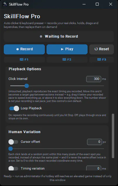 SkillFlowPro Auto Clicker/Macro Recorder gallery image