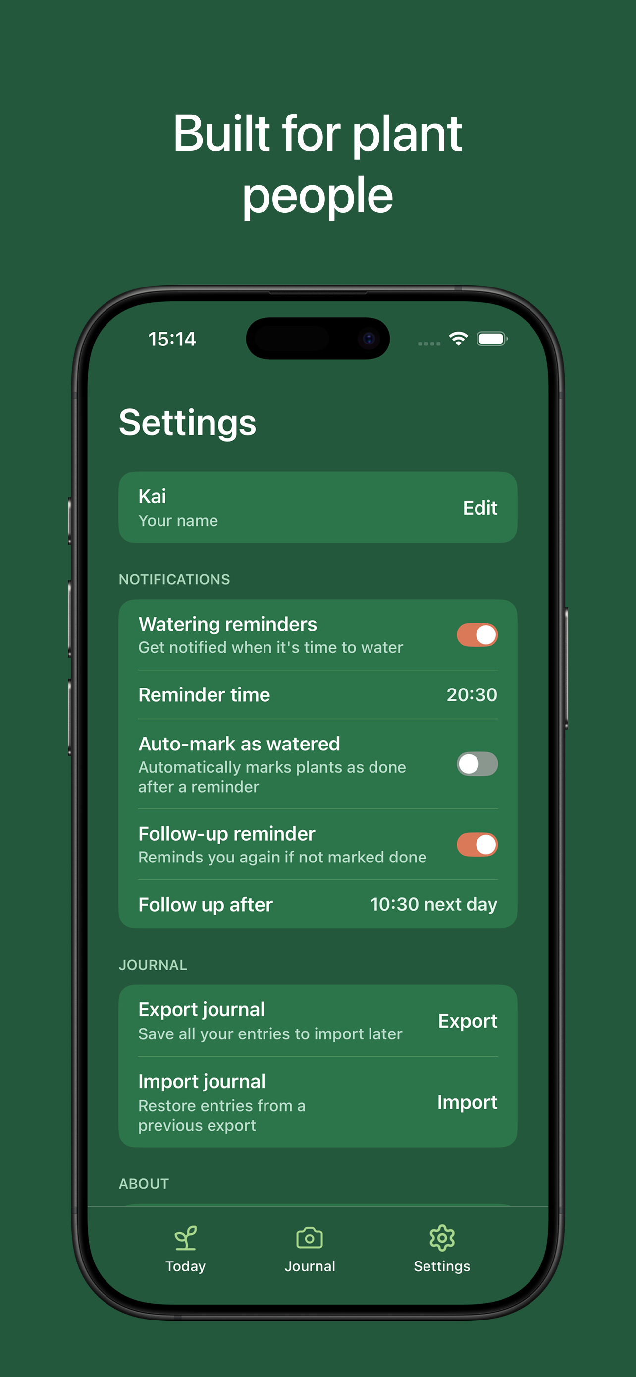 Planted: Journal & Reminders gallery image