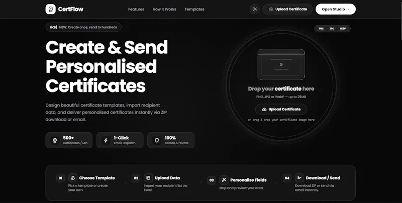 CertFlow screenshot 1