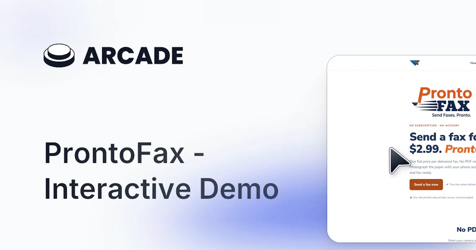 ProntoFax screenshot 1
