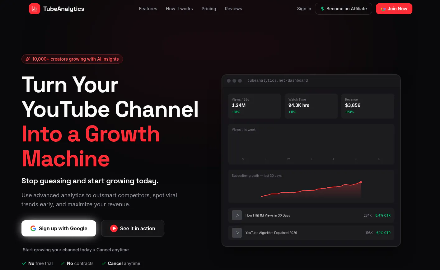 TubeAnalytics gallery image