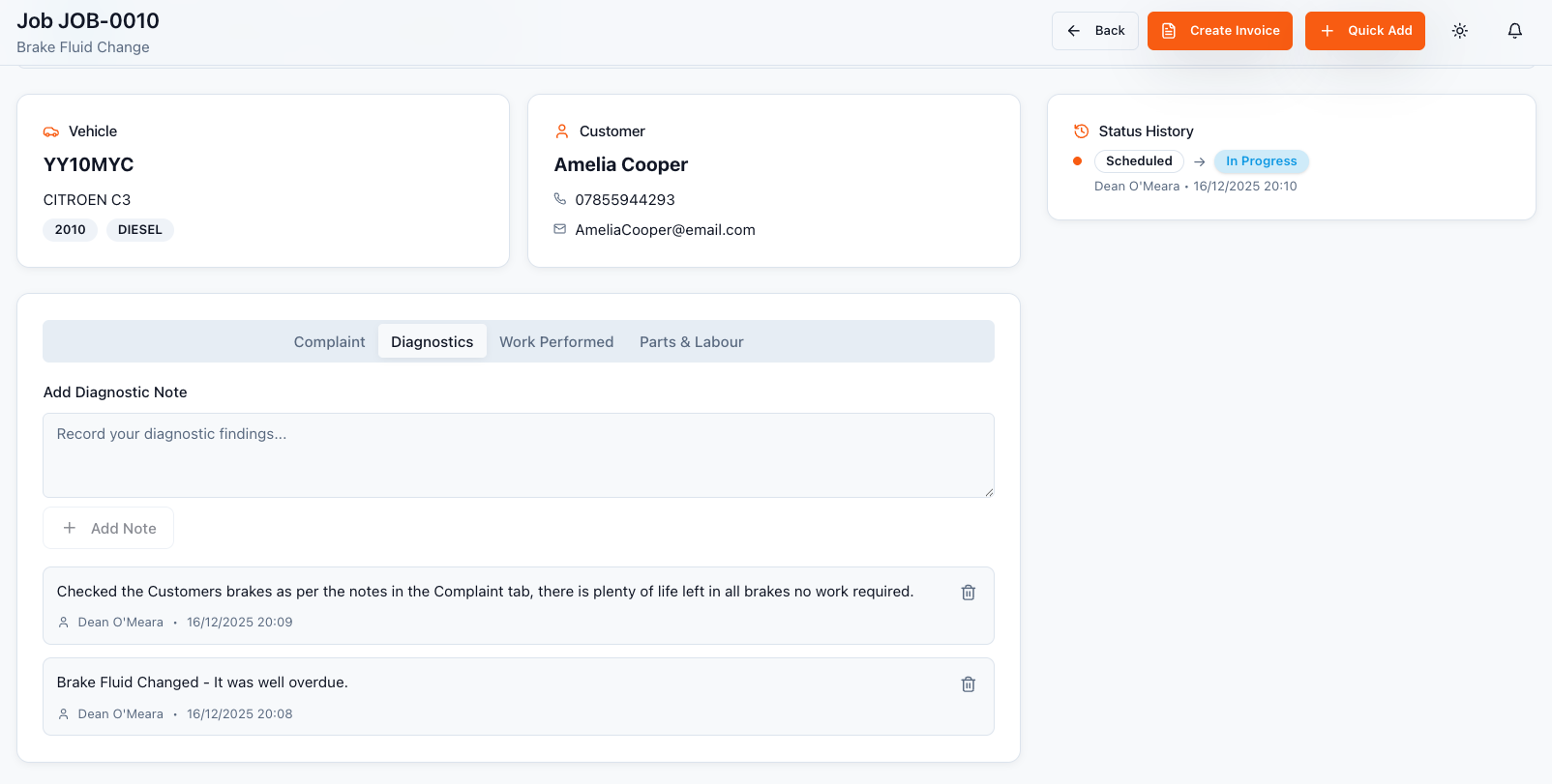 MechMate - Screenshot 4 showing product features and functionality
